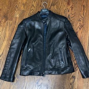Marc New York - Andrew Marc Leather Motorcycle Style Jacket